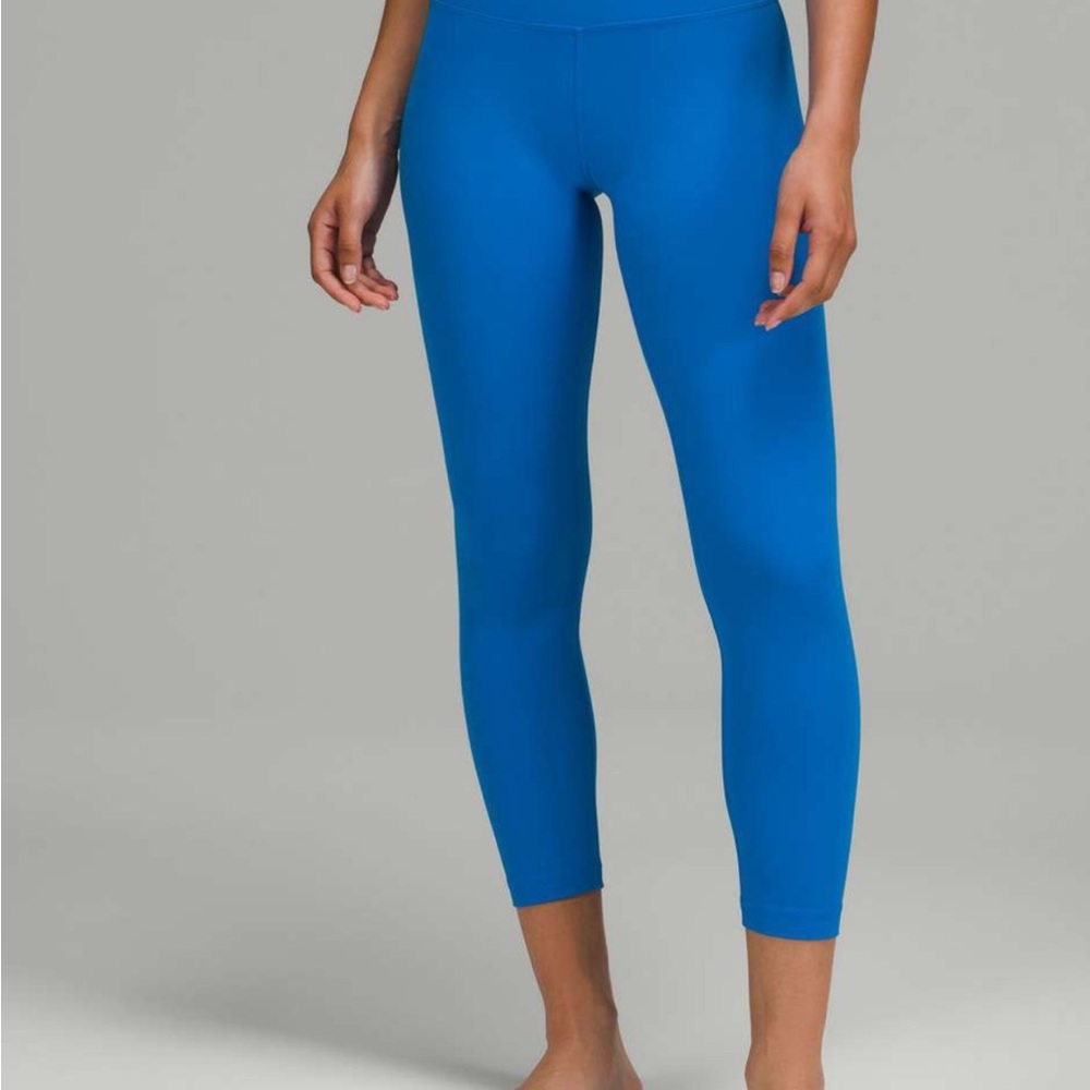 Lululemon Athletica Vibrant Blue Leggings